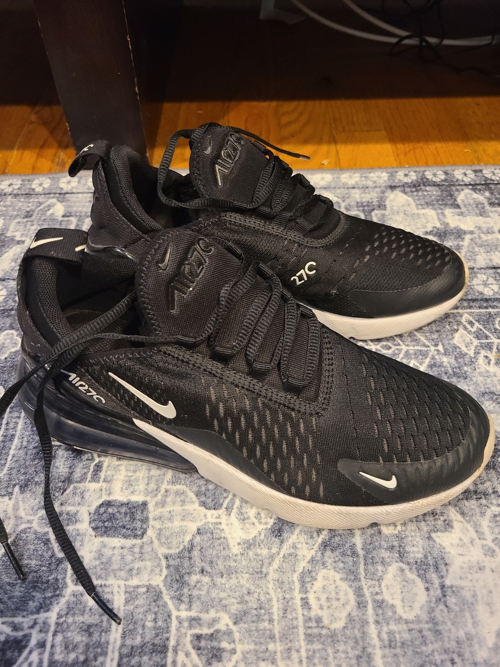 Nike Air Max 270 Men's Running Shoes - Black
